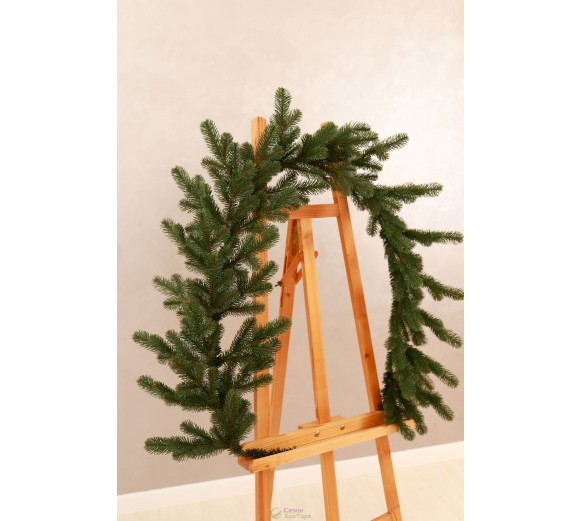 Гірлянда "Роял" з литої зеленої хвої L-2м